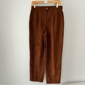Faux suede Dress Pants